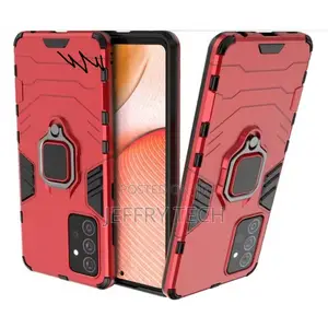 Full Protection Cover With Metal Ring for Samsung Galaxy A72