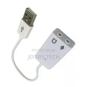 USB 2.0 Audio Headset Microphone Jack Converter