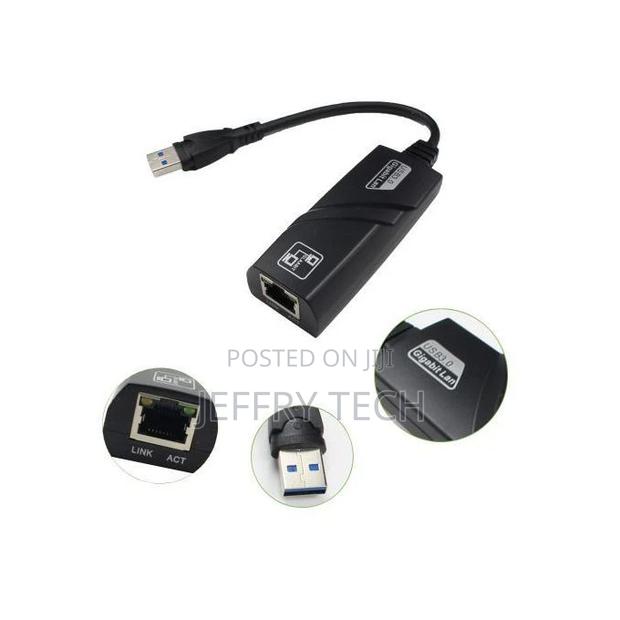 USB 3.0 to Gigabit RJ45 Ethernet LAN Network Ada