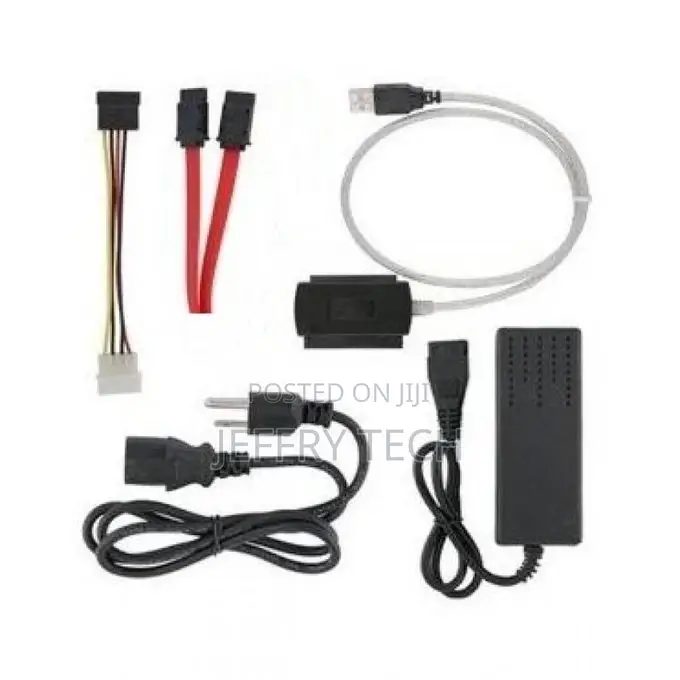 Usb 2.0 to Sata Ide 2.5 3.5 Hard Drive Hd HDD Converter Adap