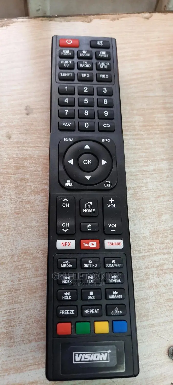 Vision+Replacement Remote for 50" 55" Smart Tv.
