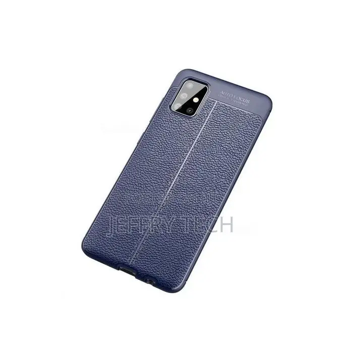Autofocus Soft Tpu Back Cover for SAMSUNG GALAXY A51 - BLUE
