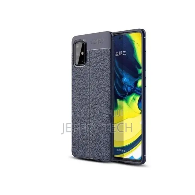 Autofocus Soft Tpu Back Cover for SAMSUNG GALAXY A51 - BLUE