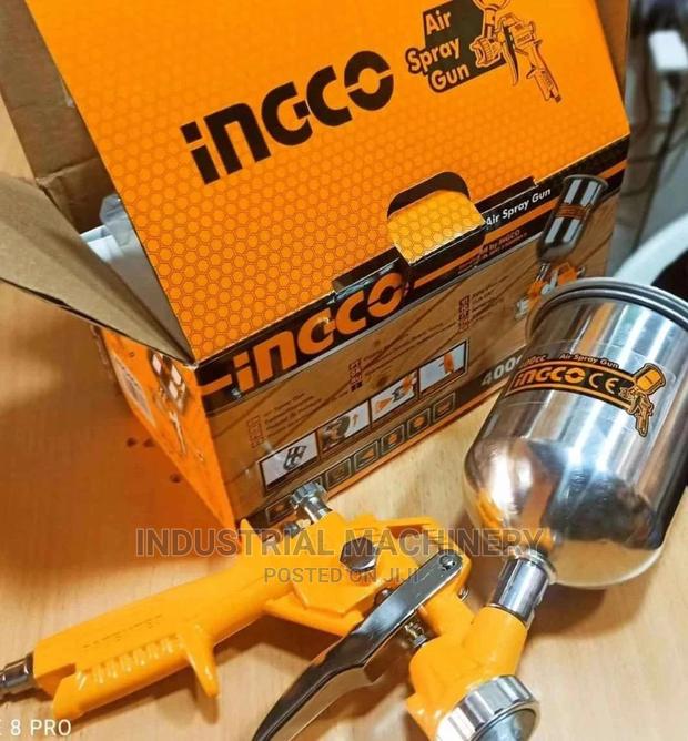 A 400cc Air Spray Gun With Compressor (Affordable)