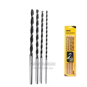 4 Piece Set Wood Drills (6, 8, 10-12)
