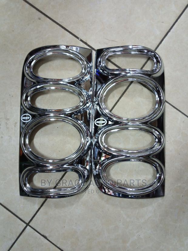 Tail Lamp Cover Chrome Hiace