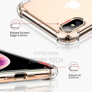 Anti-Shock Cover for iPhone X/Xs - Transparent