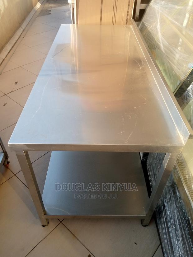 Stainless Steel 6/2 Working Table - main view