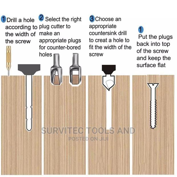 23 PCS Woodworking DIY Tool Kit Set - thumbnail 3
