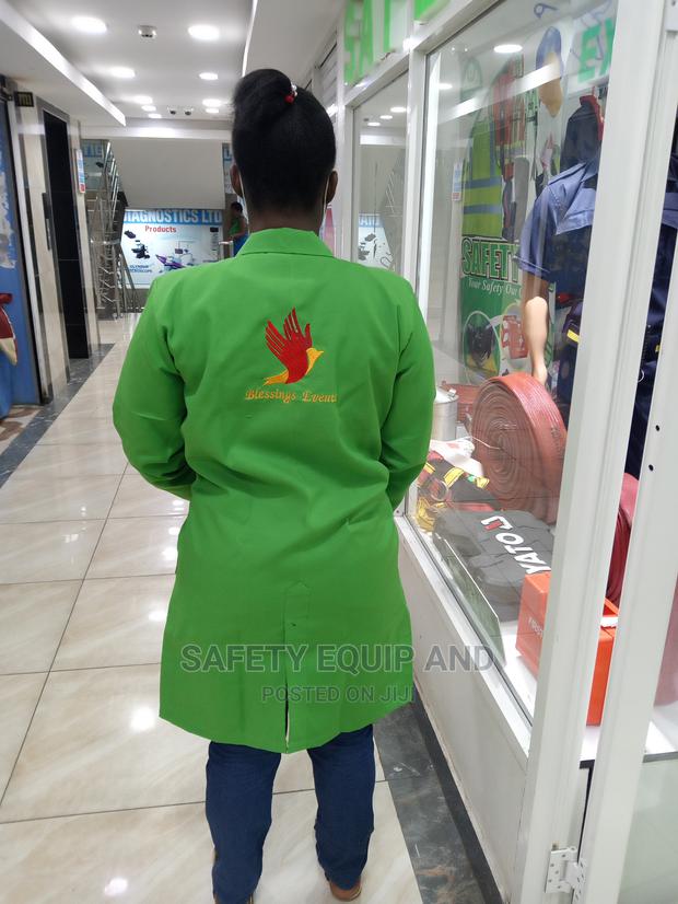 Safety Working Dust Coats-Branded-Long Sleeved - main view