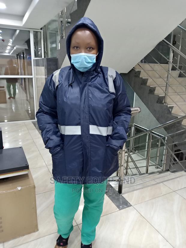 Safety Waterproof Reflective Jackets for Security Guards - thumbnail 2