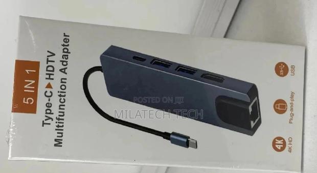 Type C Hub 5 in 1 Adapter - main view