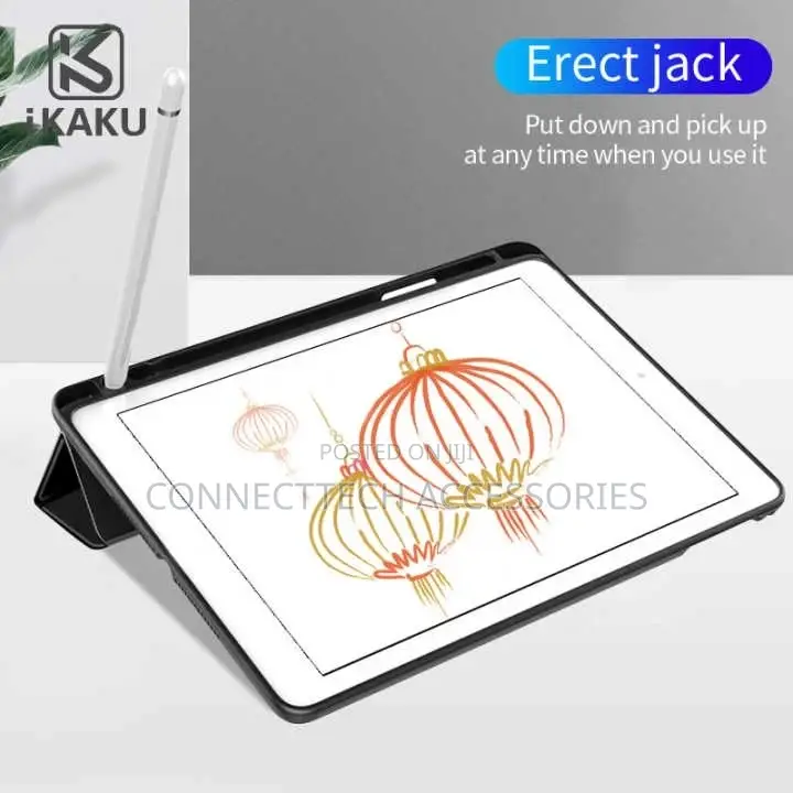 iPad Mini 1/2/3/4 Kaku Smart Case With Pencil Holder Slot