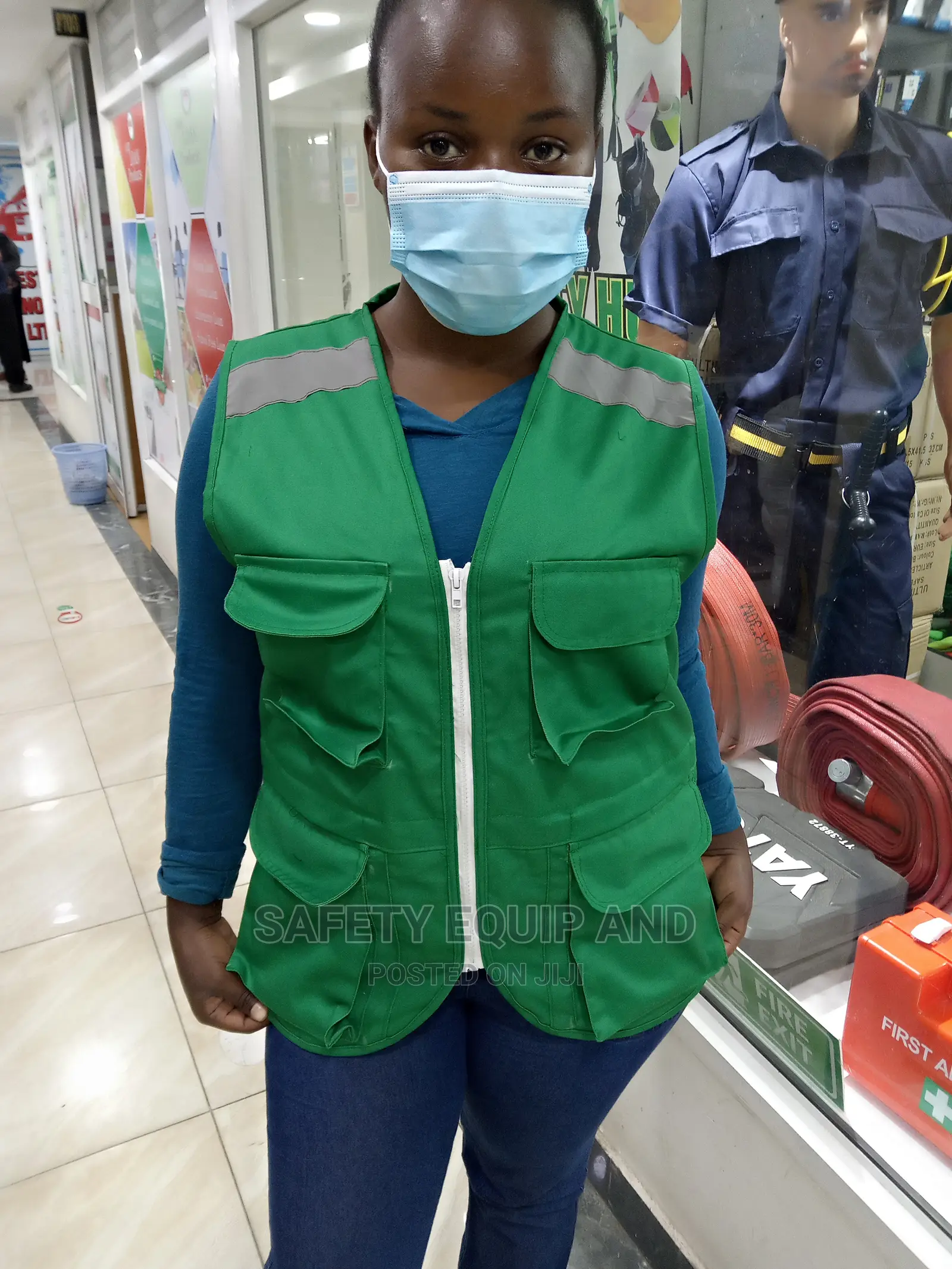 Green Reflective Vest-Executive