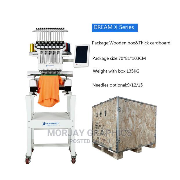 High Performance One Head Single Embroidery Machine - main view