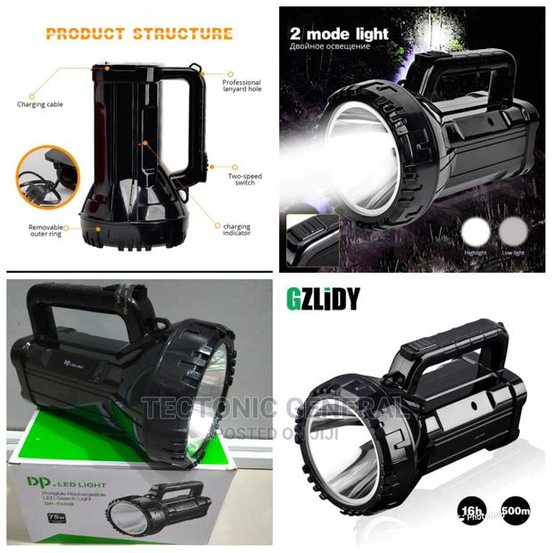 Led Light Rechargeable Torch 75w - main view