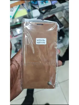 Samsung Note 10 Plus Leather Flip Case With Card Holder Slot