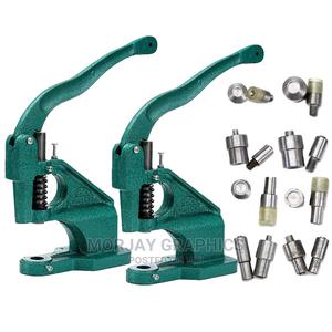 Eyelet Banner Button Making Machine Binding - main view