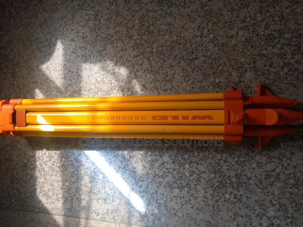 Wooden Tripod For Theodolite/Dumpy Level - thumbnail 4