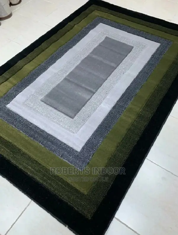 Grey and Black Paris Elegant Carpet