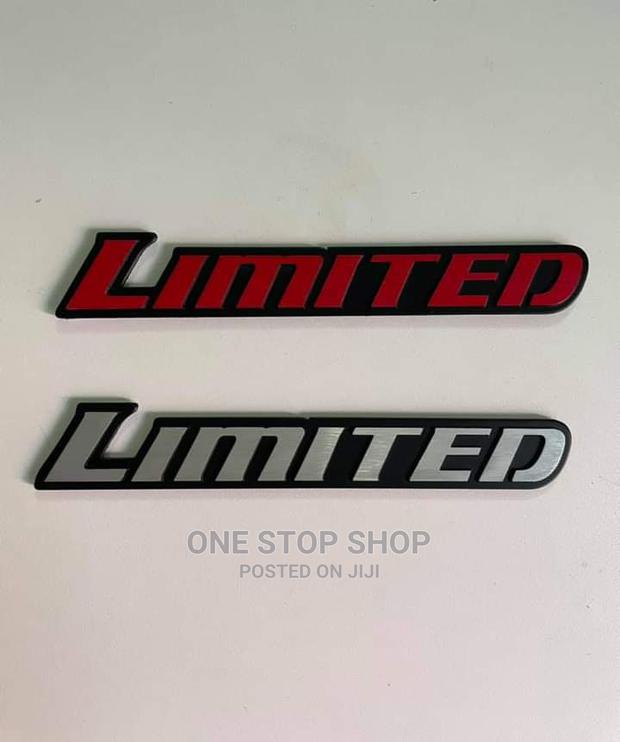 LIMITED Badge Emblem - main view