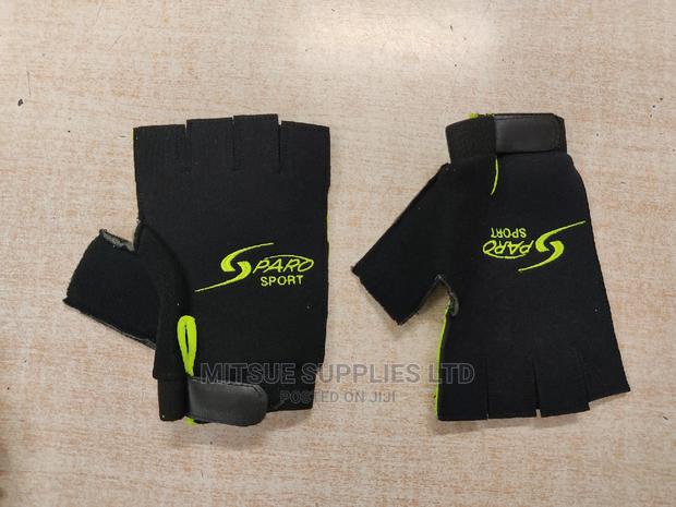 A Pair of Cycling Gloves- Green Black