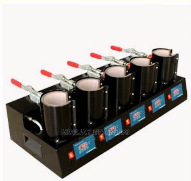 5 Mugs in 1 Machine Sublimation Branding Machine - main view