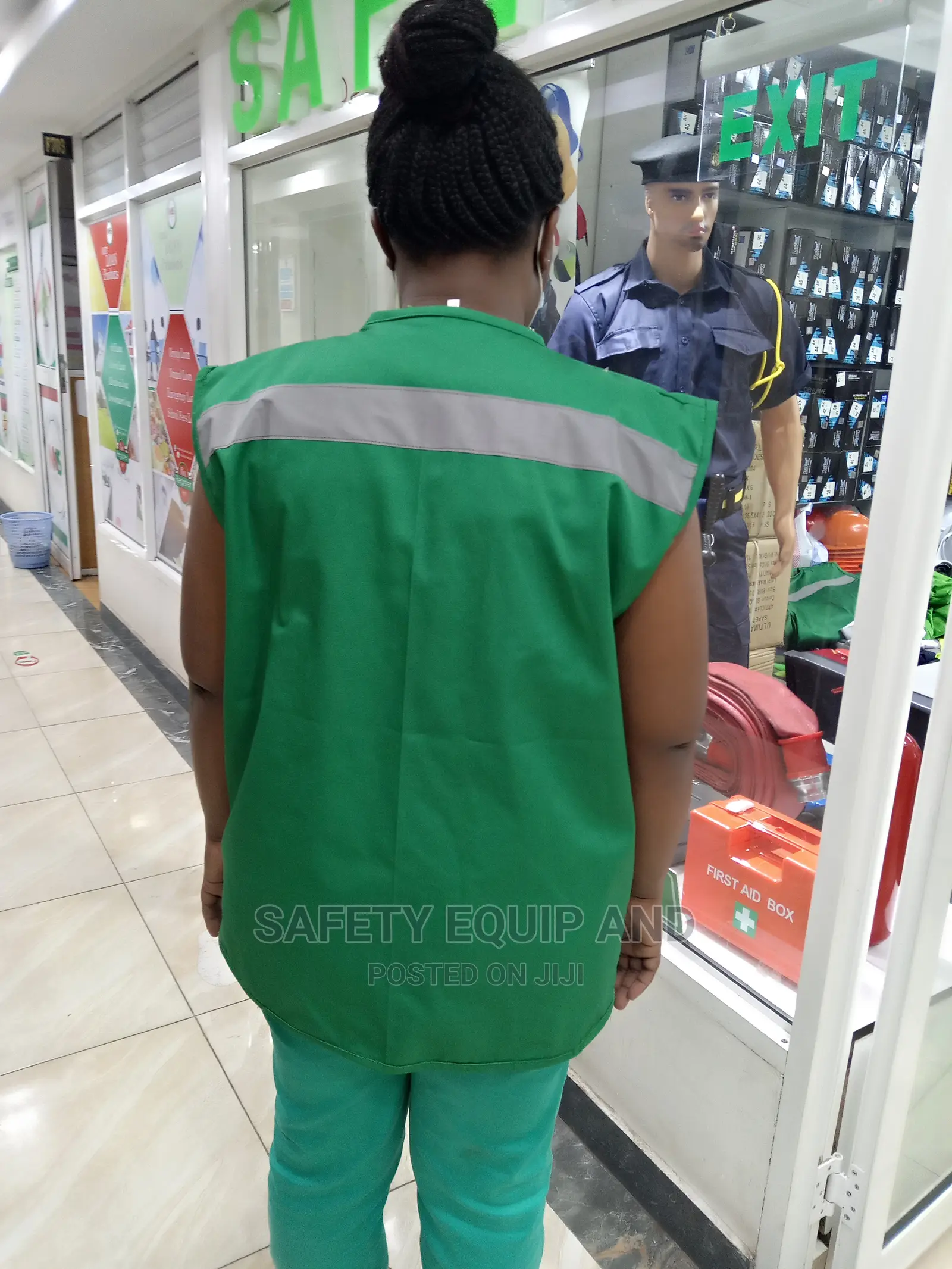 Green Half Coat Reflectors Available