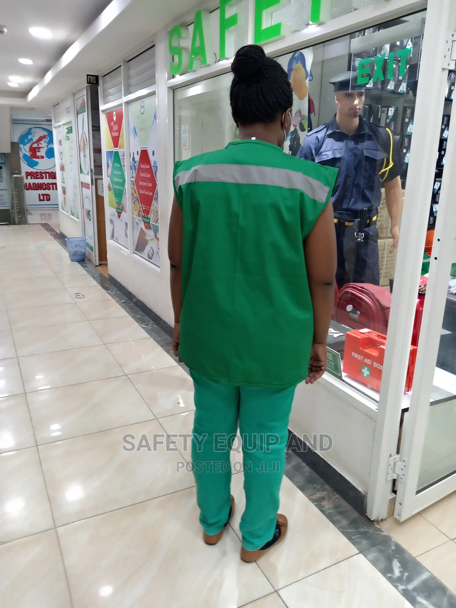 Green Half Coat Reflectors Available