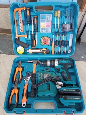 117pcs Electrical Cordless Drill,Makita