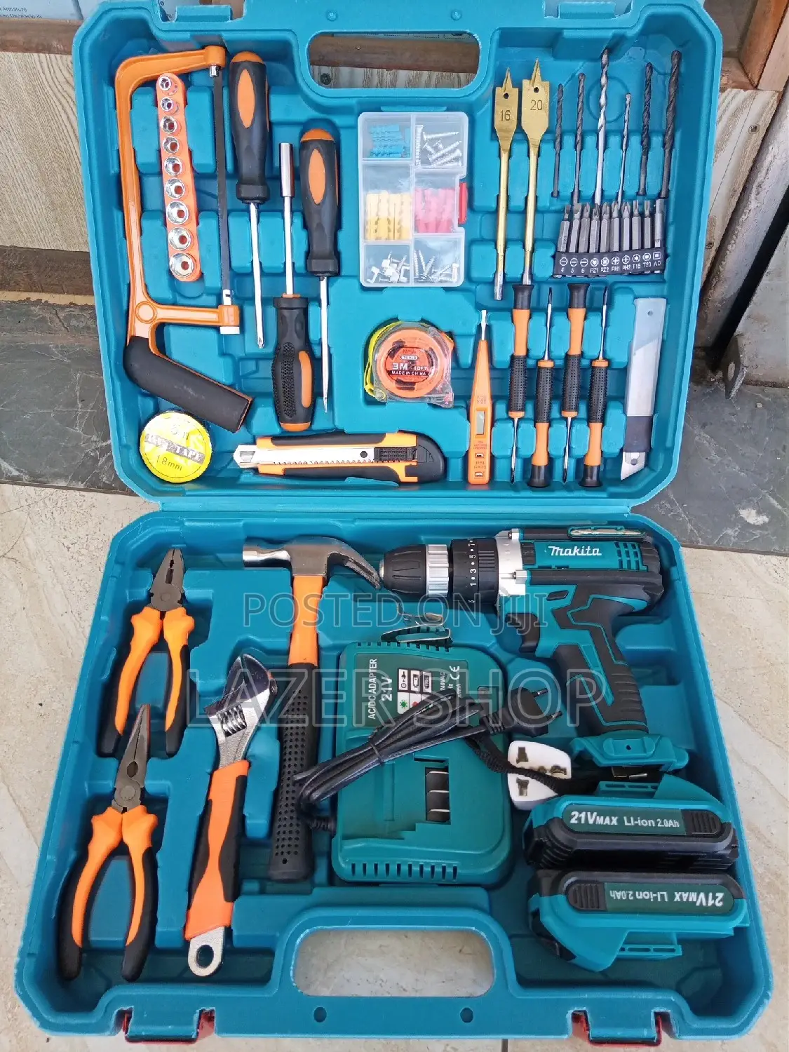 117pcs Electrical Cordless Drill,Makita