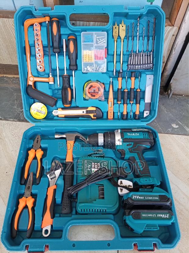 117pcs Electrical Cordless Drill,Makita - thumbnail 4
