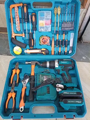 117pcs Electrical Cordless Drill,Makita