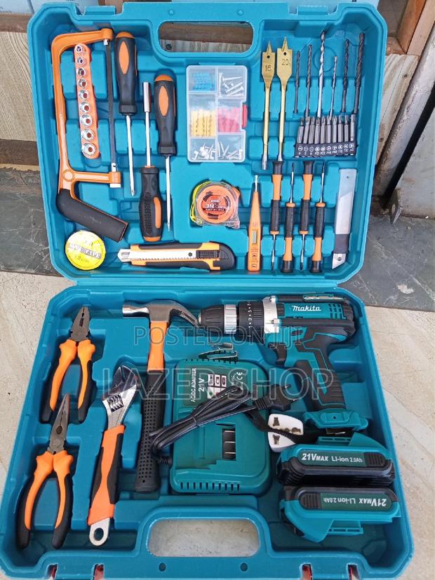 117pcs Electrical Cordless Drill,Makita - thumbnail 6