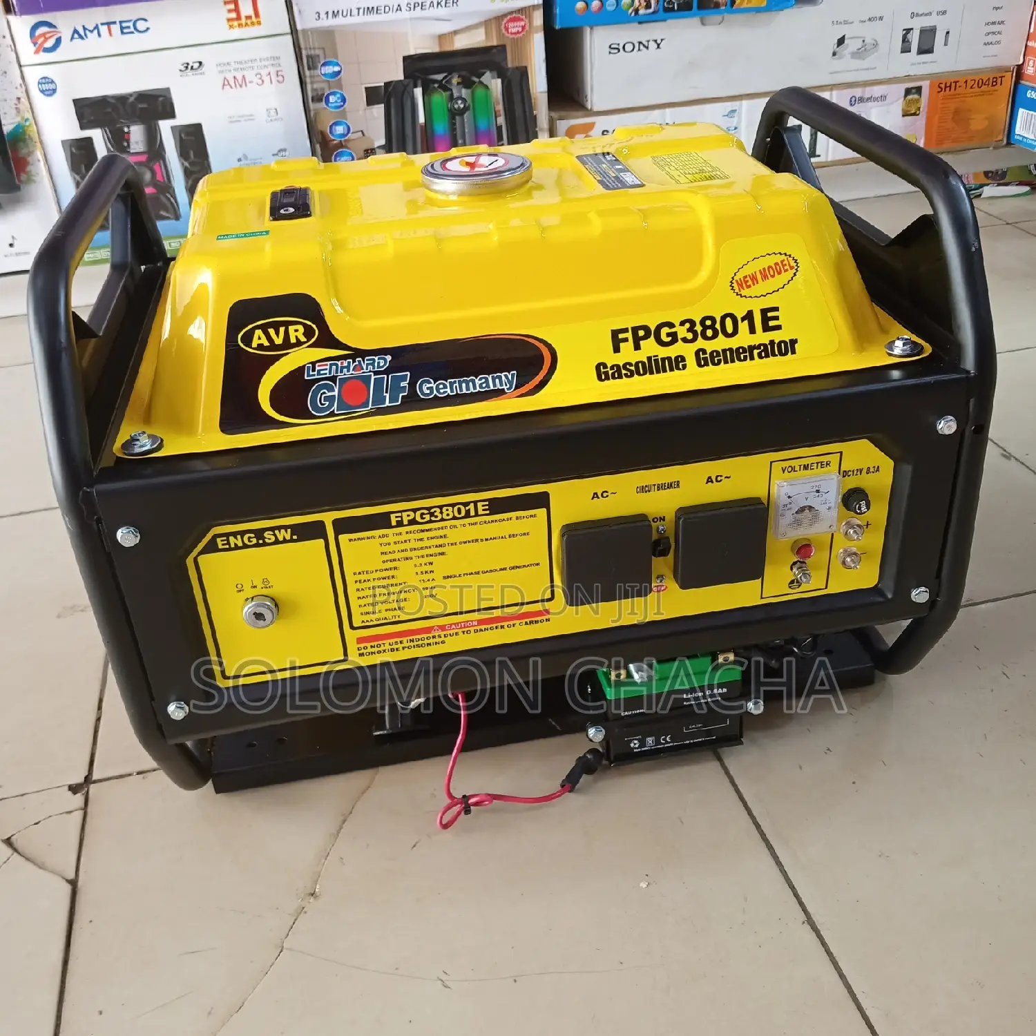 Golf Germany Generator 3.8kva With AVR