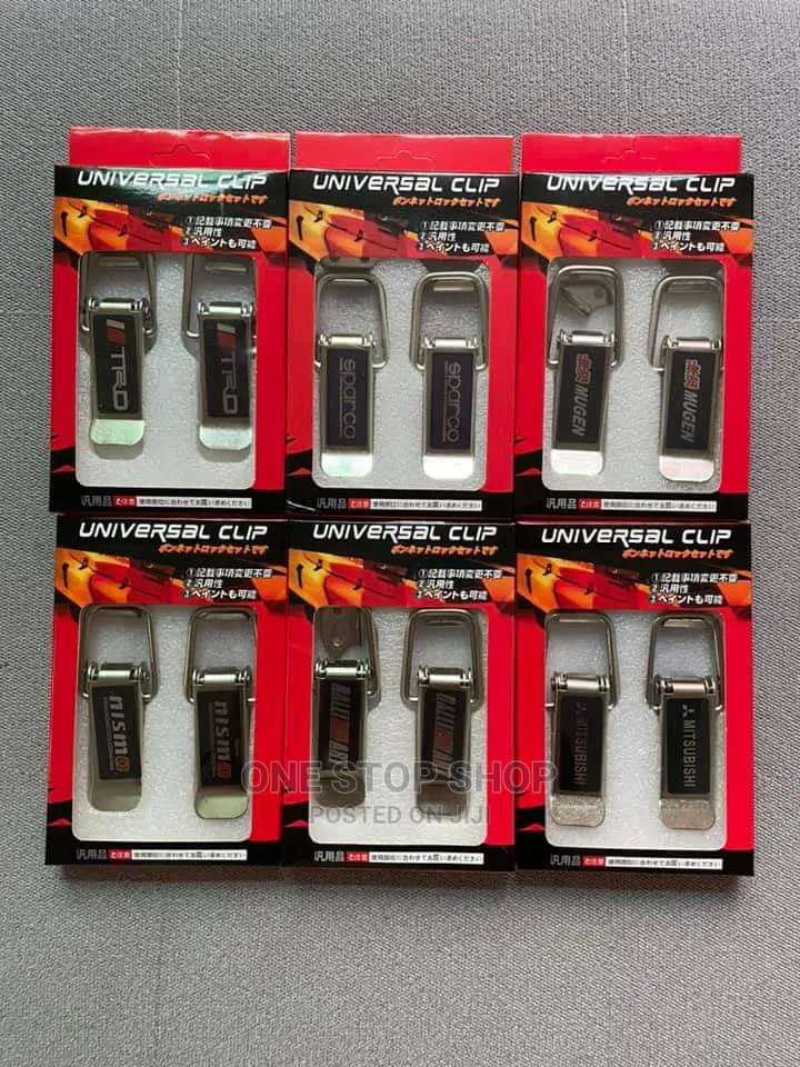 Type R Universal Quick Release Bunper Clips