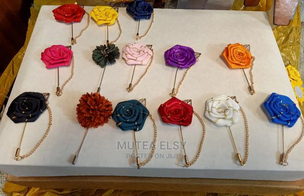 Yellow Orange Lapel Chains - main view