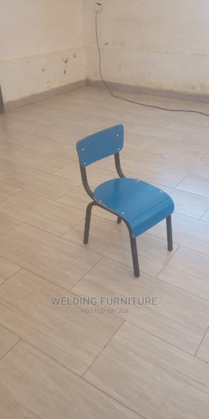 School Chair/Lockers - main view