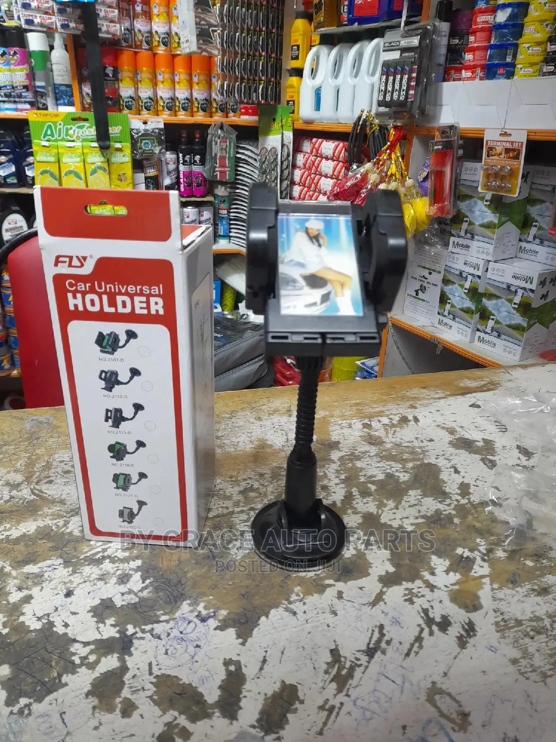 Doush Board Phone Holder