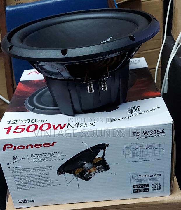 Pioneer12 Inch 1500W D0uble Magnet Powerfull Bass Subwoofer