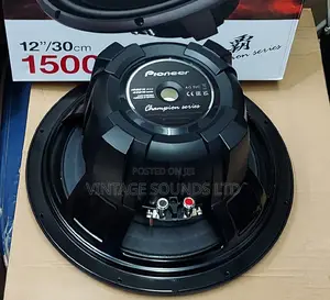 Pioneer 12 Inch 1500 Watts D0uble Magnet Bass Subwoofer