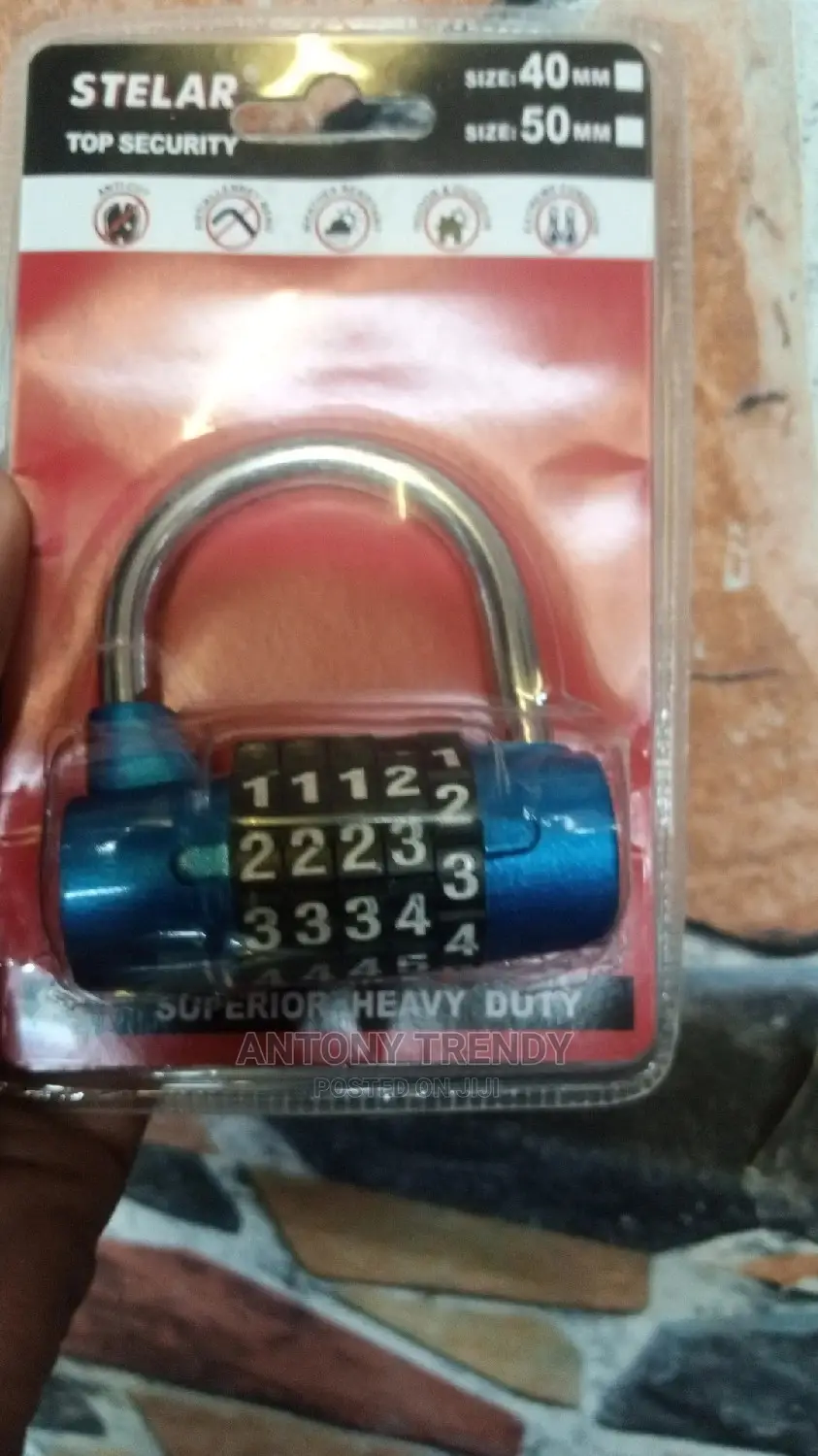 Combination Locks With Password and No Key