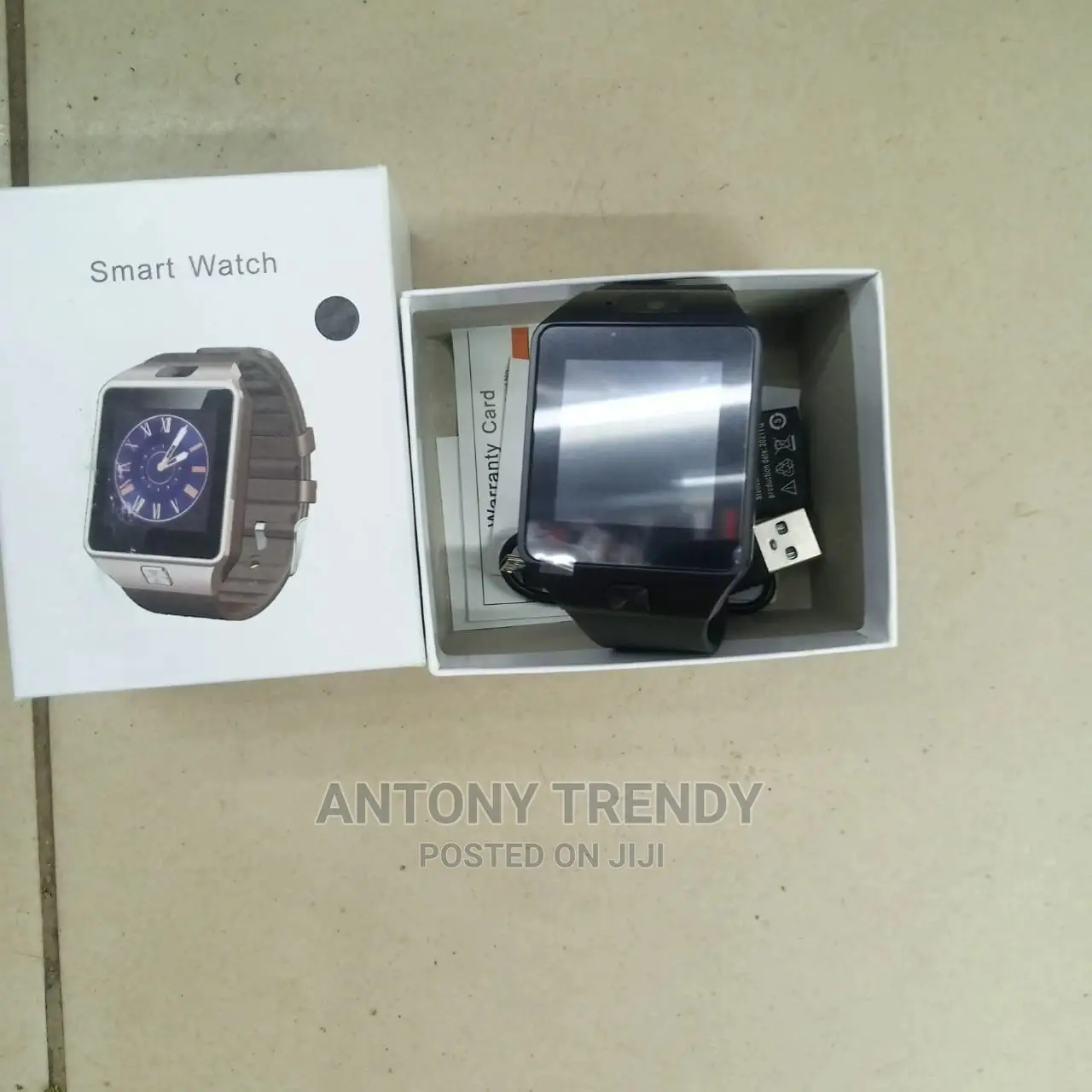 Dz09 Smart Watch.With Sim And Mem Slot Use It As A Phone