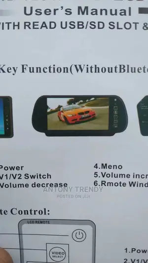 Music Screen for Cars Mp4 Players