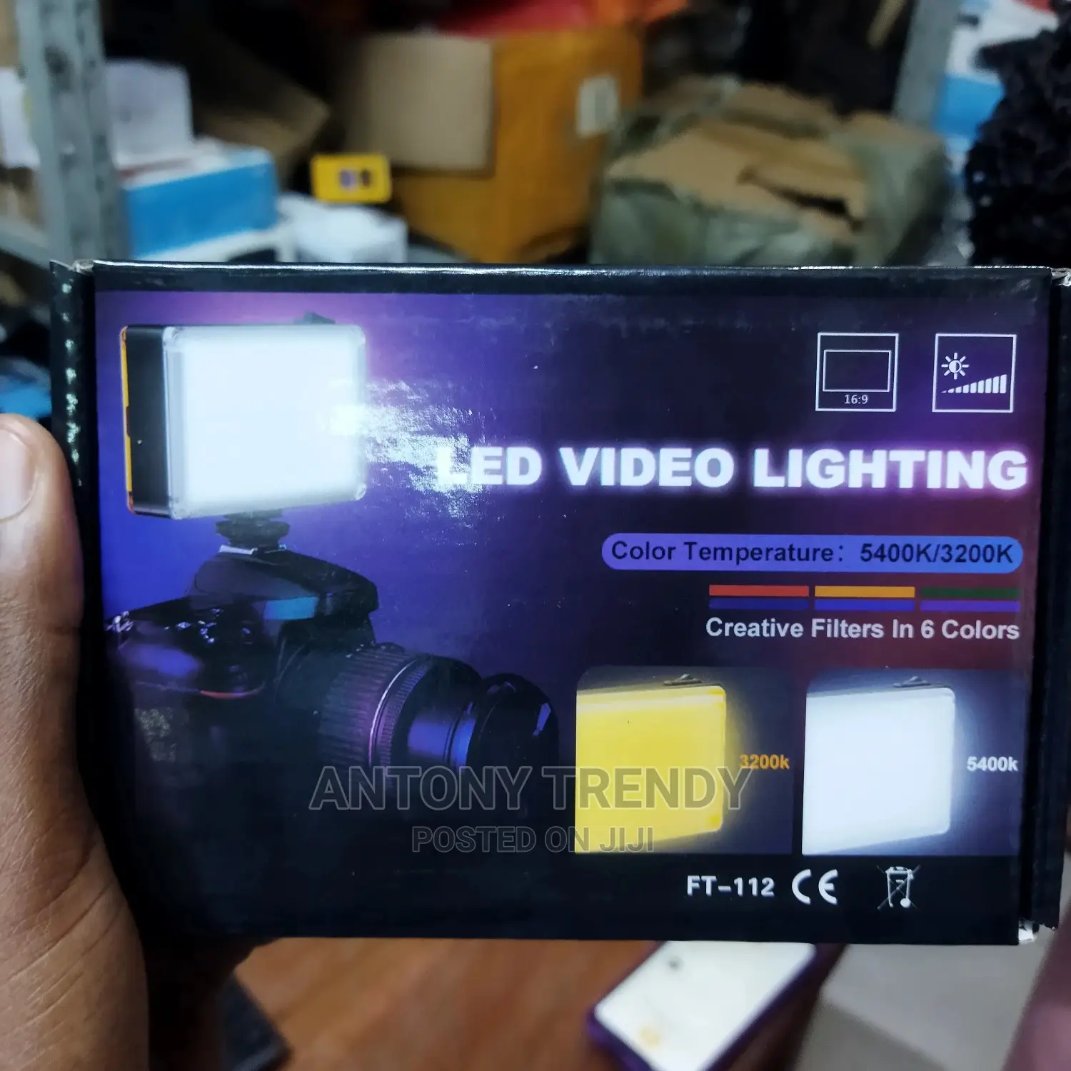 Led Video Lighting For Cameras