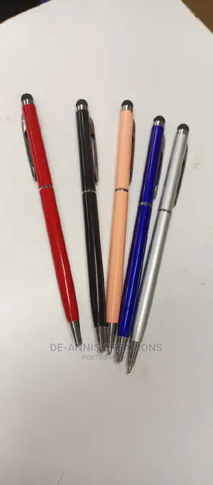 Branded Slim Metallic Pens