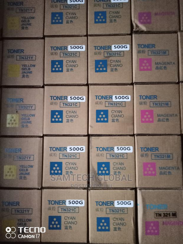 Cyan and Magenta Toner for Konica C 224/284/364