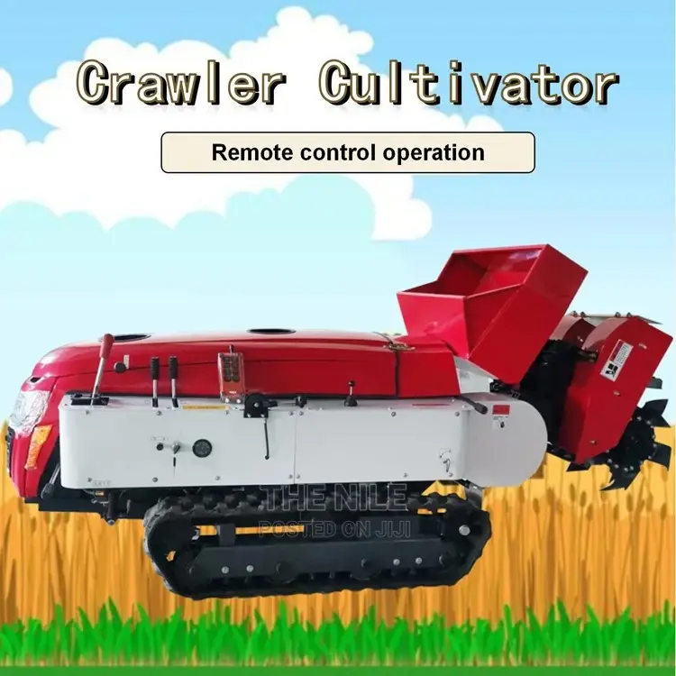 35HP Ploughing Tiller Machine Crawler