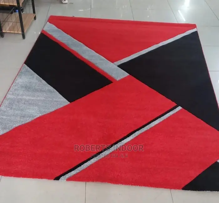 Red and Black Elegant Viva Carpet