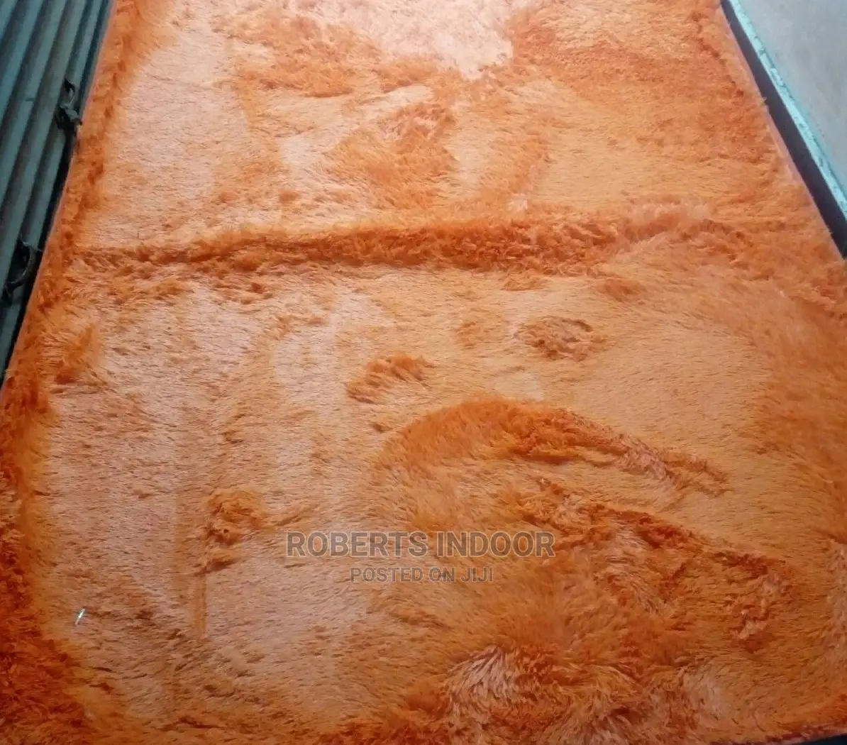 Orange Soft Fluffy Carpet